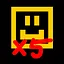 Five smile! icon