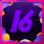 Level 16 icon