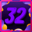 Level 32 icon