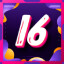Level 16 icon