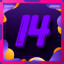 Level 14 icon
