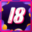 Level 18 icon