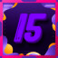 Level 15 icon