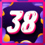 Level 38 icon