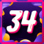 Level 34 icon