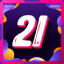 Level 21 icon