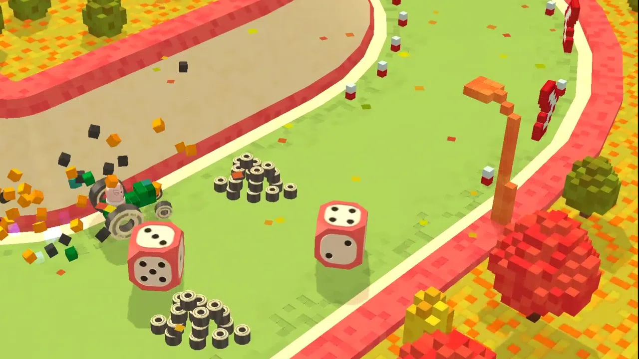 Pixel Car Racing: Blocky Crash Screenshot 6