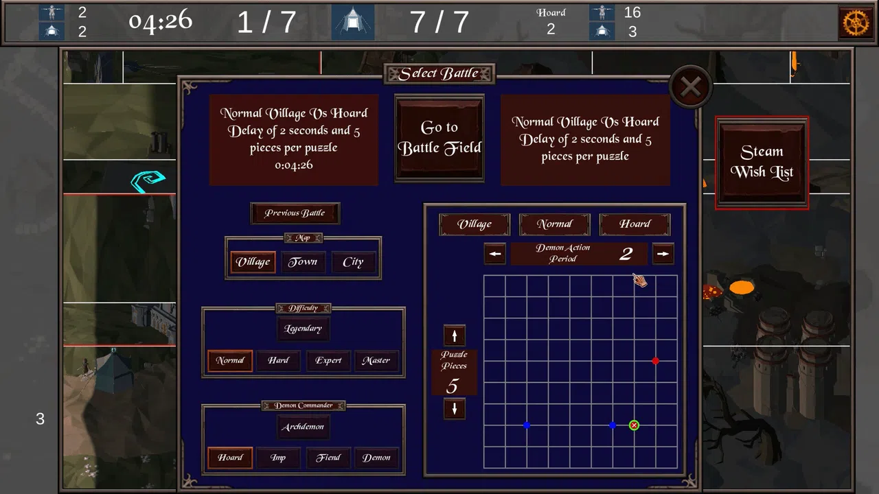 SwapPics: Knights vs Demons Demo Screenshot 3