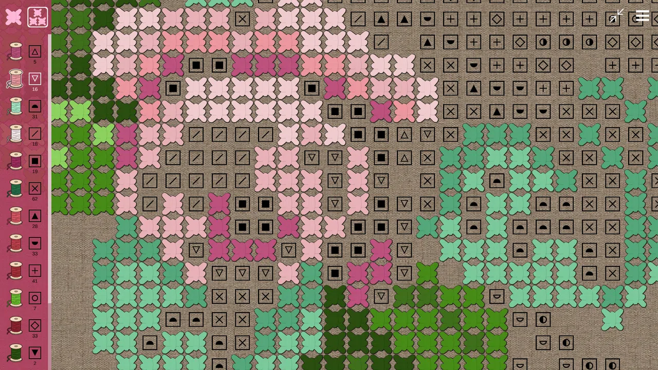 Art-Therapy: Cross Stitch Screenshot 3