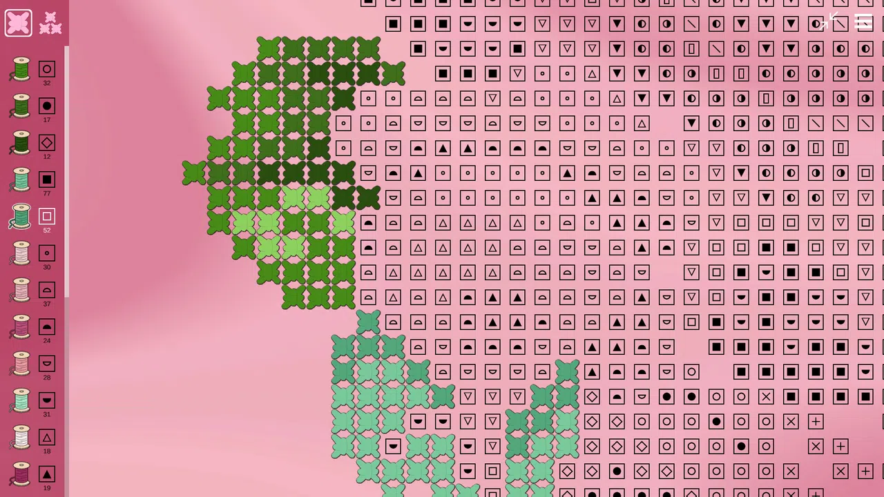 Art-Therapy: Cross Stitch Screenshot 2