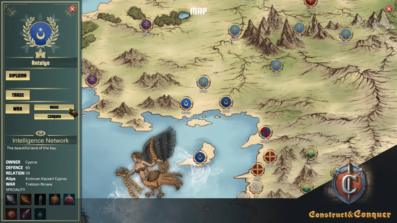 Construct&Conquer:The Levant in the 12th Century Screenshot 4