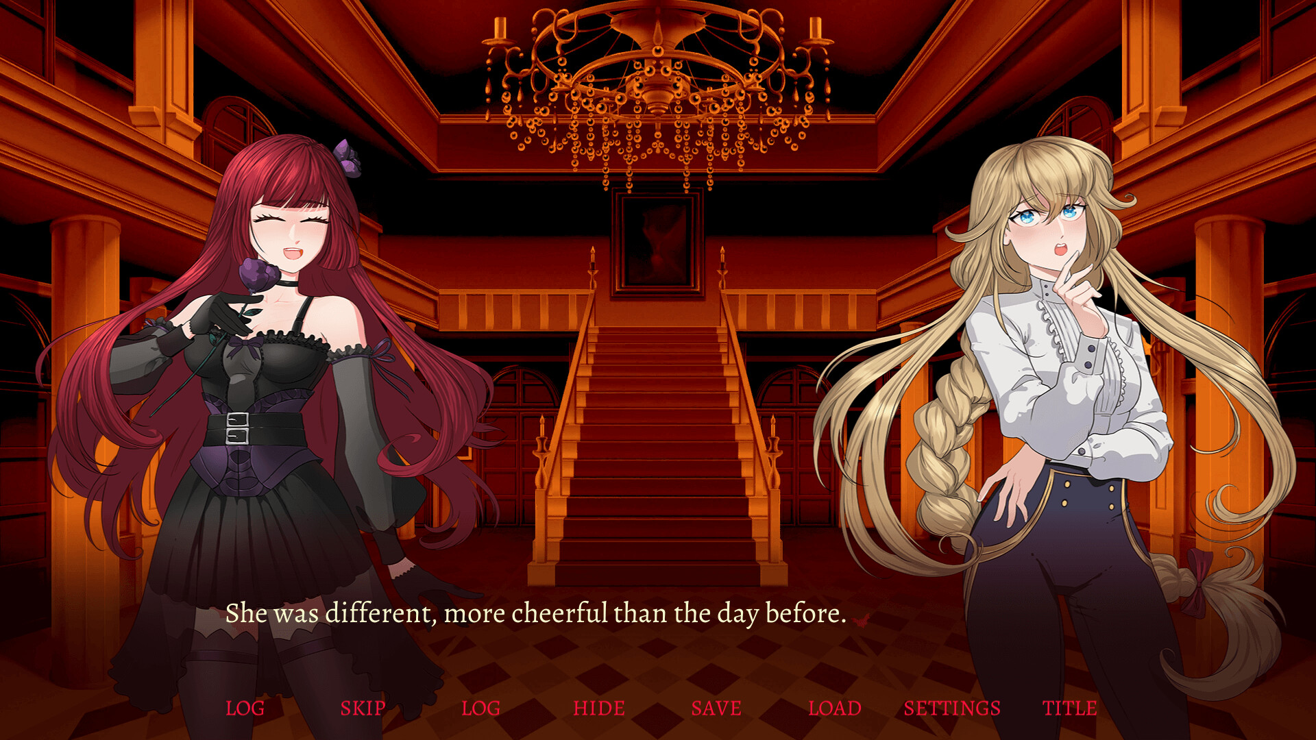 Crimson Song - Yuri Visual Novel Screenshot 4