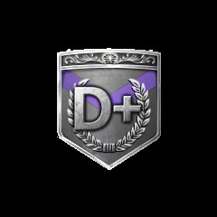 D+ Rating Rank Up icon