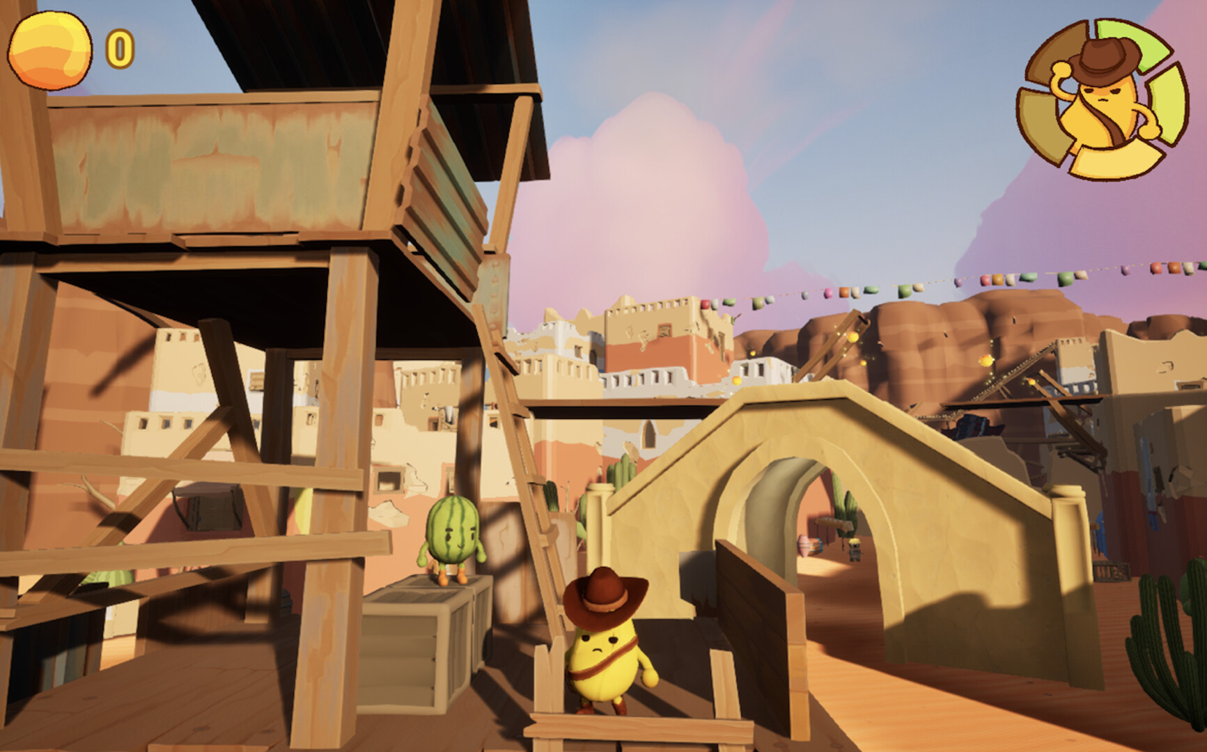 Banana Cowboy: The Wild Bunch Screenshot 0
