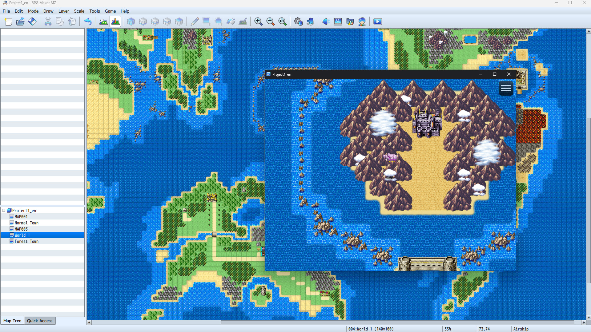 RPG Maker MZ Screenshot 2
