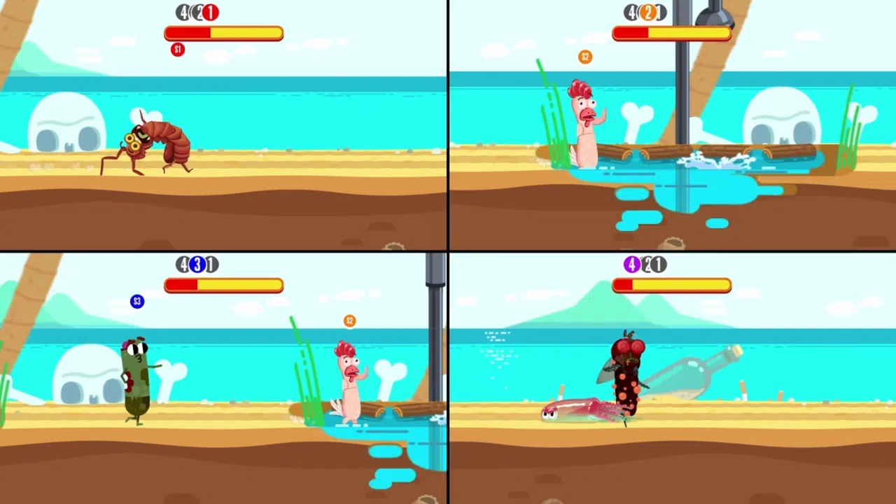 Run Sausage Run: Coins, Bugs and Chicken Screenshot 1