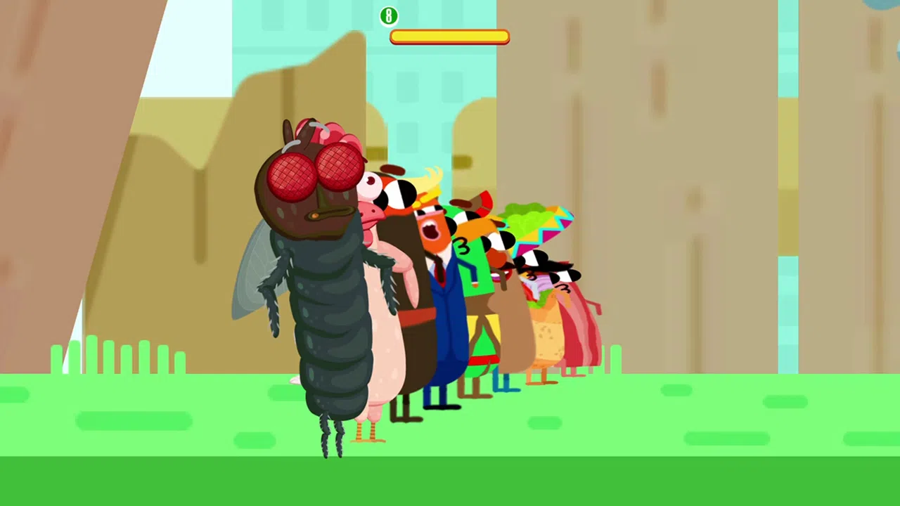 Run Sausage Run: Coins, Bugs and Chicken Screenshot 5