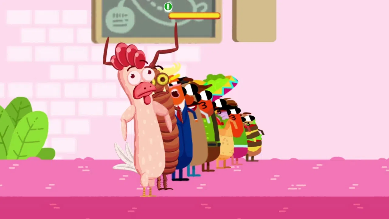 Run Sausage Run: Coins, Bugs and Chicken Screenshot 0