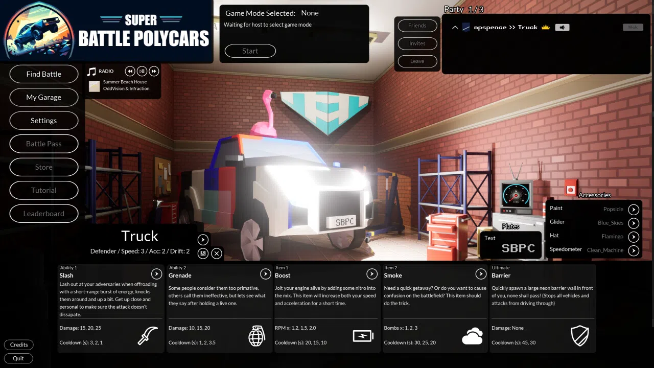 SUPER BATTLE POLYCARS Screenshot 1