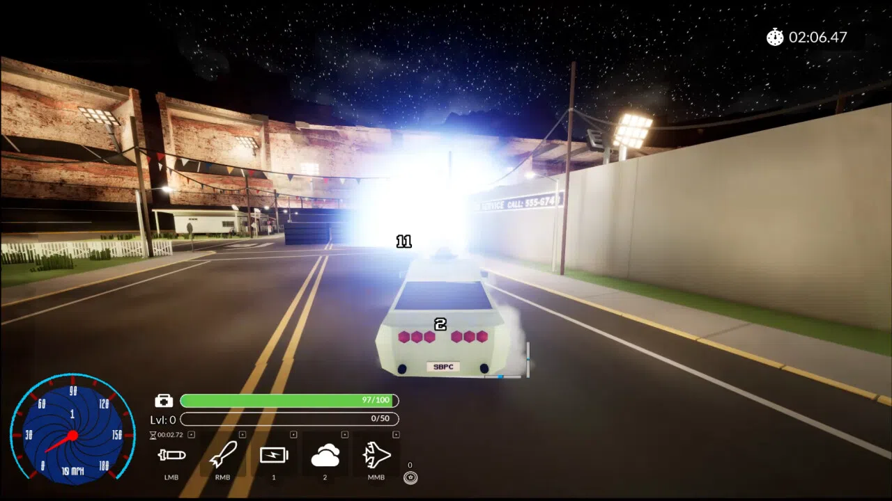 SUPER BATTLE POLYCARS Screenshot 0