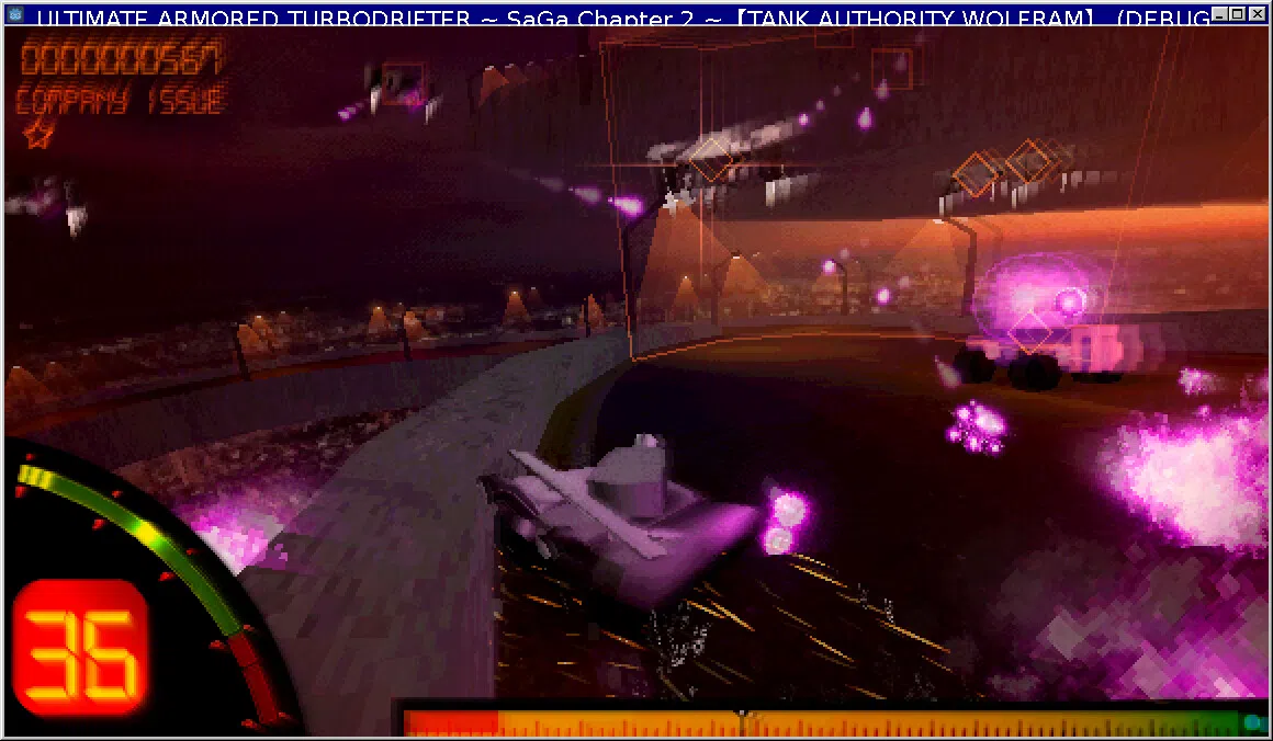 ULTIMATE ARMORED TURBODRIFTER ~ SaGa Chapter 2 ~【TANK AUTHORITY WOLFRAM】 Screenshot 1