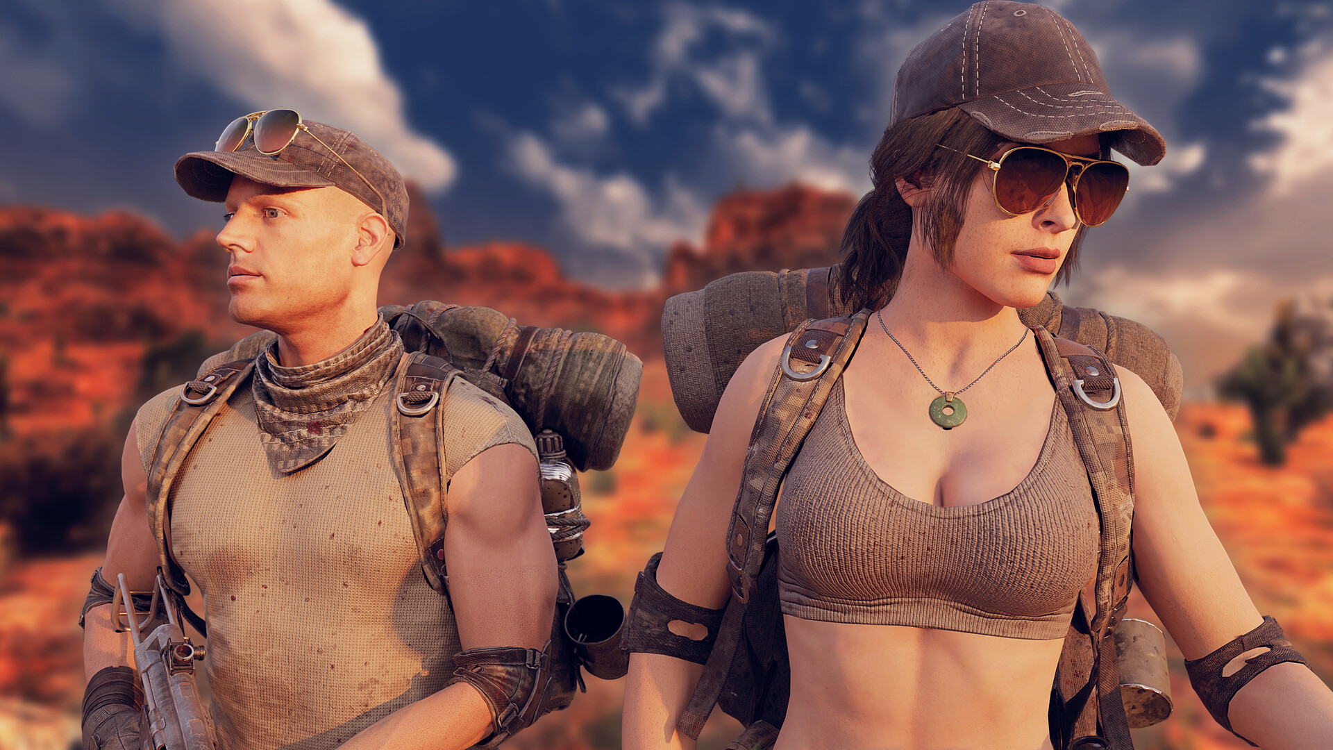 The Desert Armor Set Screenshot 0