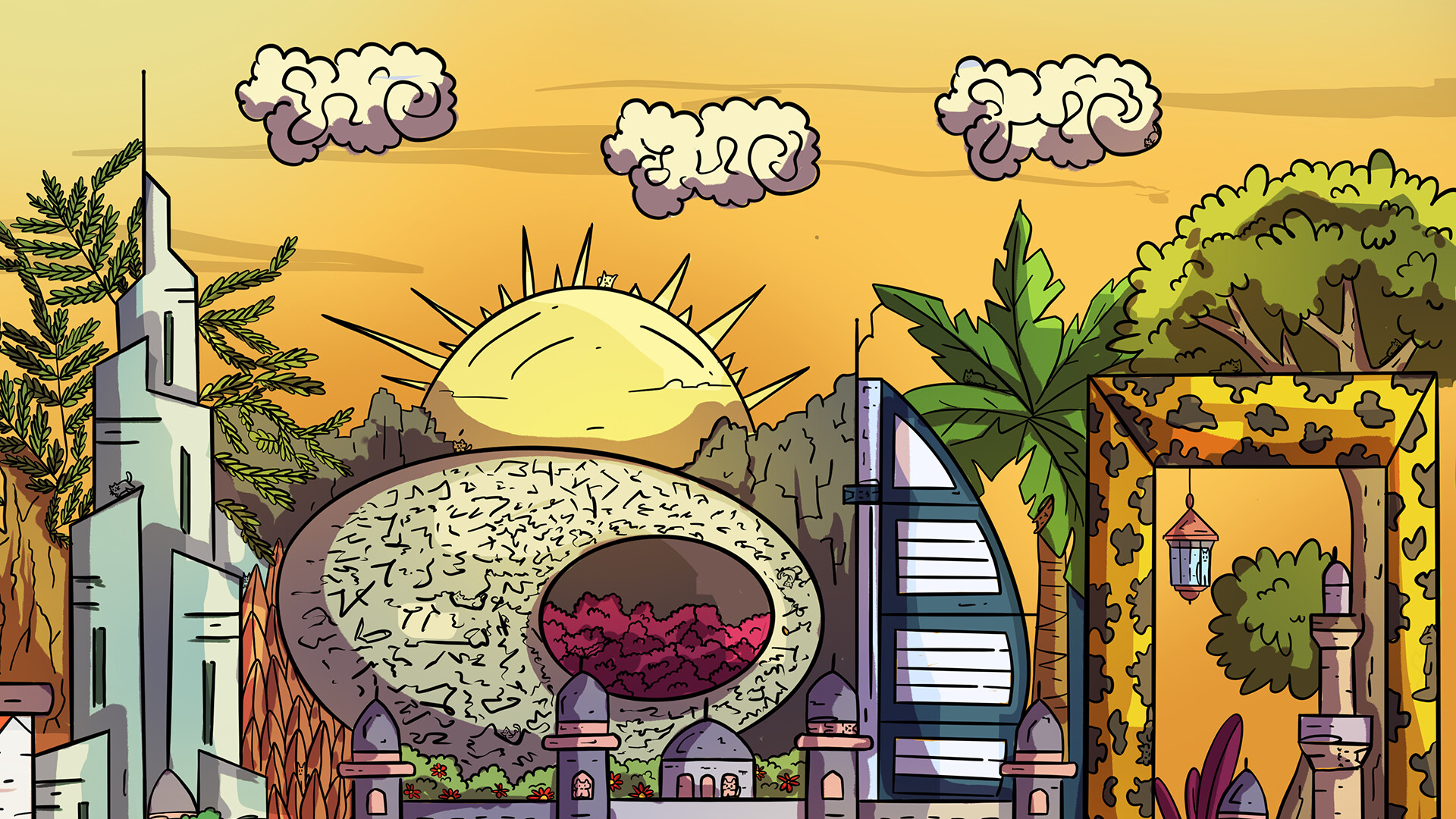 100 Dubai Cats Screenshot 0