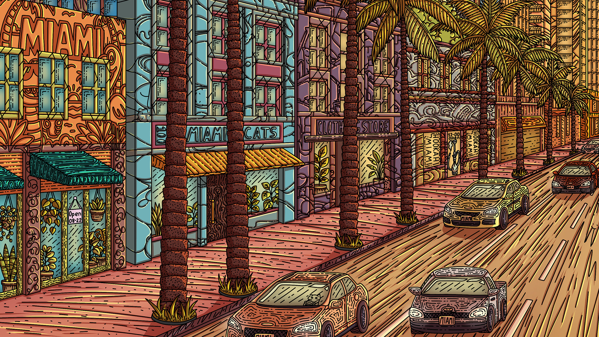 100 Miami Cats Screenshot 4