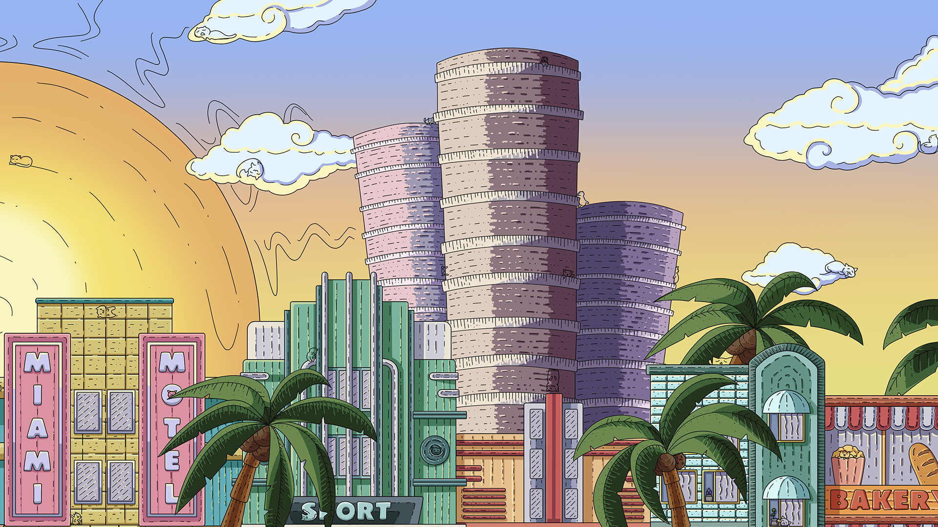 100 Miami Cats Screenshot 10