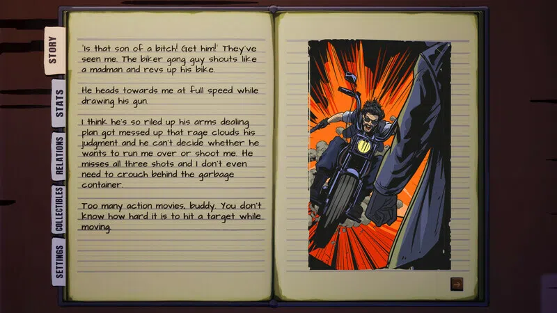 The Vigilante Diaries Demo Screenshot 0