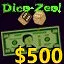 I've now made $500 in-game dollars! icon