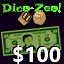 I've now made $100 in-game dollars! icon