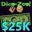 I've now made $25,000 in-game dollars! icon