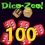 I've now rolled an incredible 100 Dice-Zees! icon