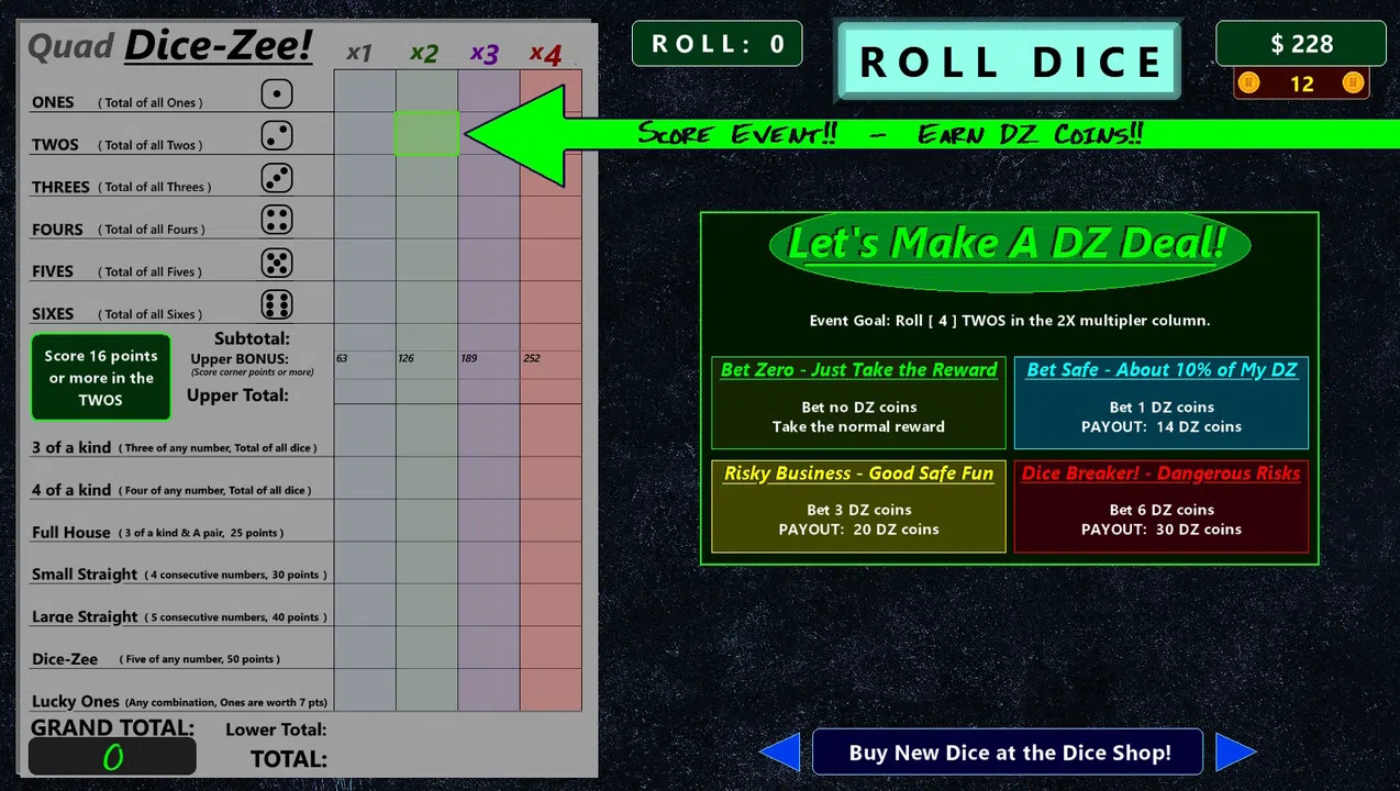 Dice-Zee! Screenshot 6