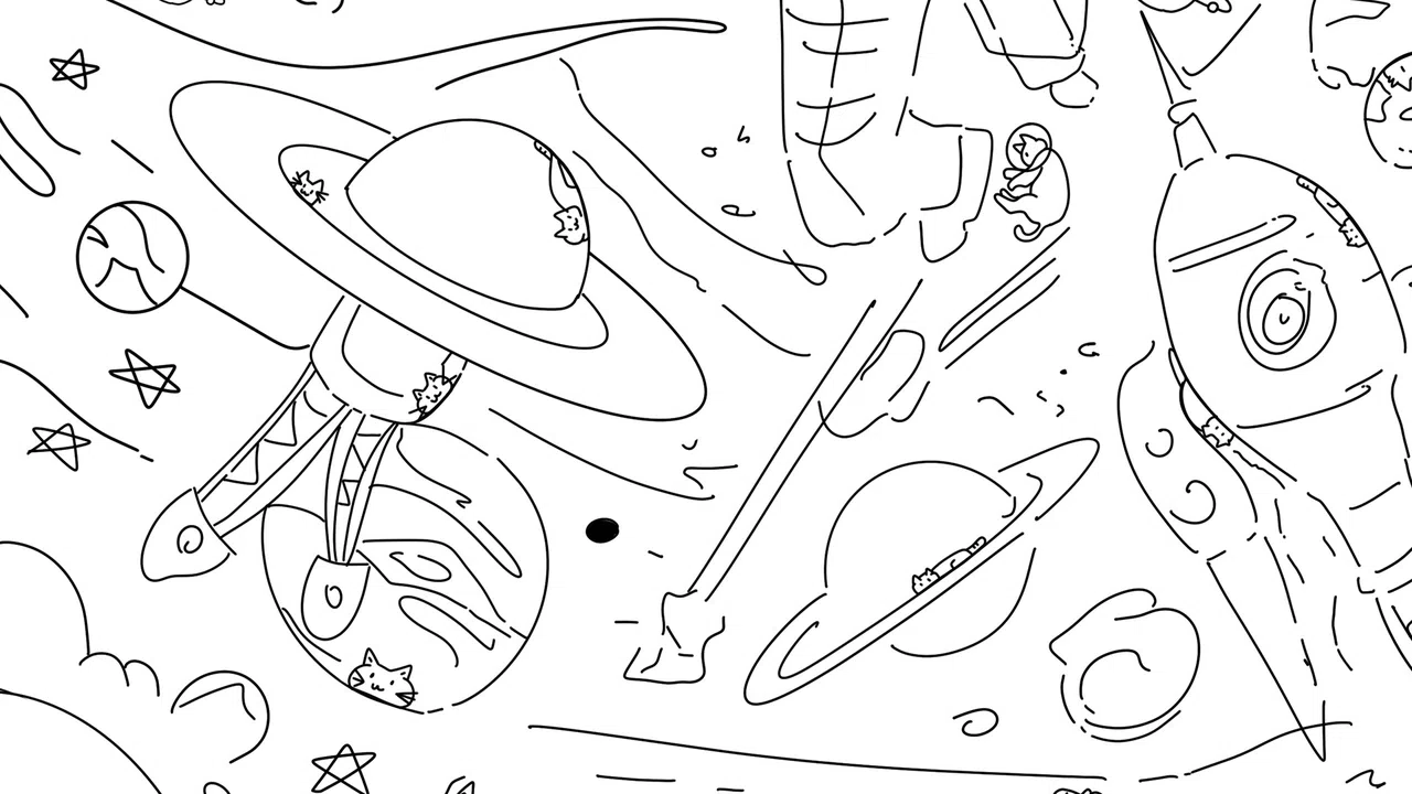 100 Space Cats Screenshot 1
