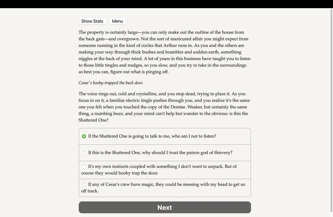 These Thieving Hearts Demo Screenshot 3