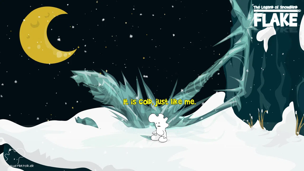 FLAKE The Legend of Snowblind Demo Screenshot 1