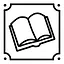 Be quiet at the library (or you'll scare the dinosaurs) icon