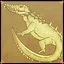 Red Eyes White... Crocodile icon