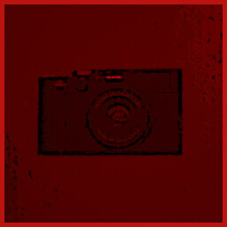 Caught by the camera icon