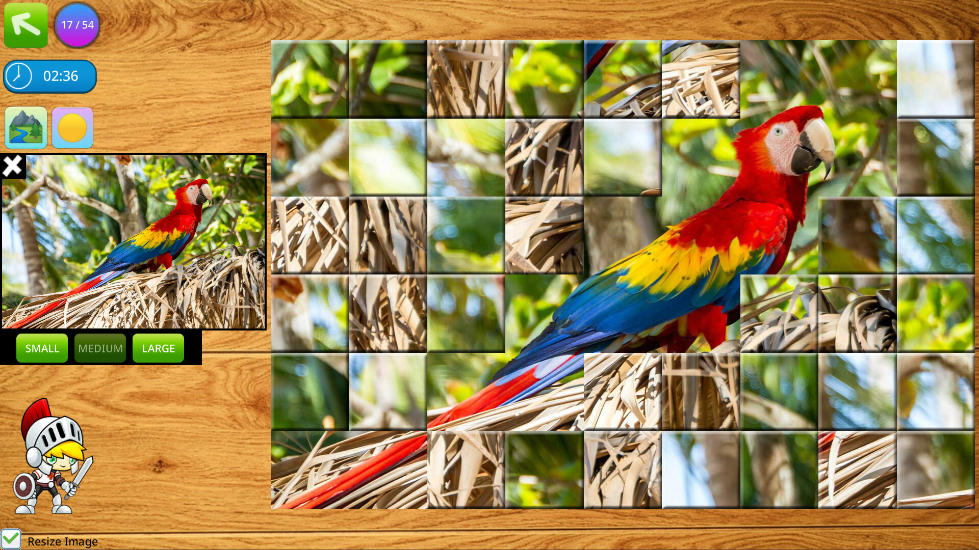 Photo Puzzles HD Demo Screenshot 0