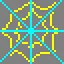 Unable to move:Spider-web icon