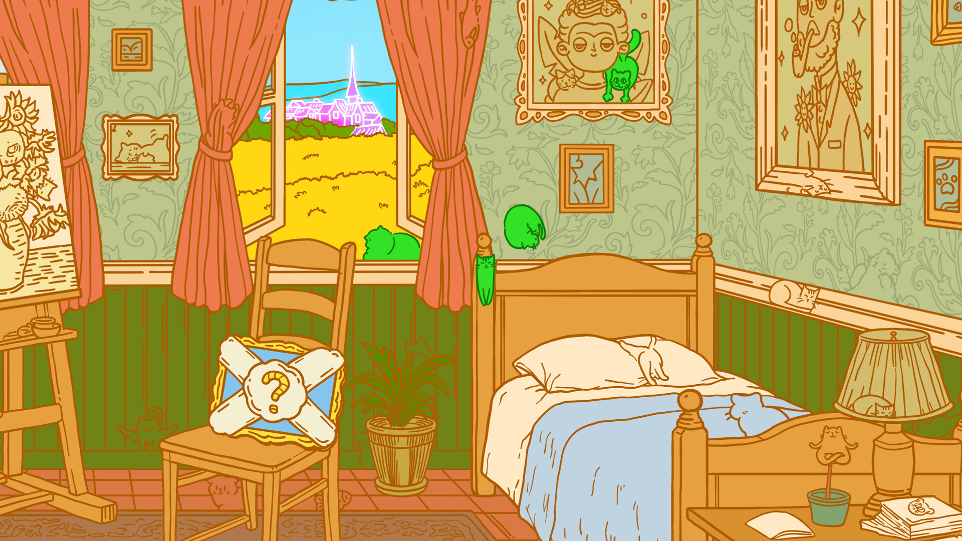 Hidden Cats and Van Gogh Screenshot 1