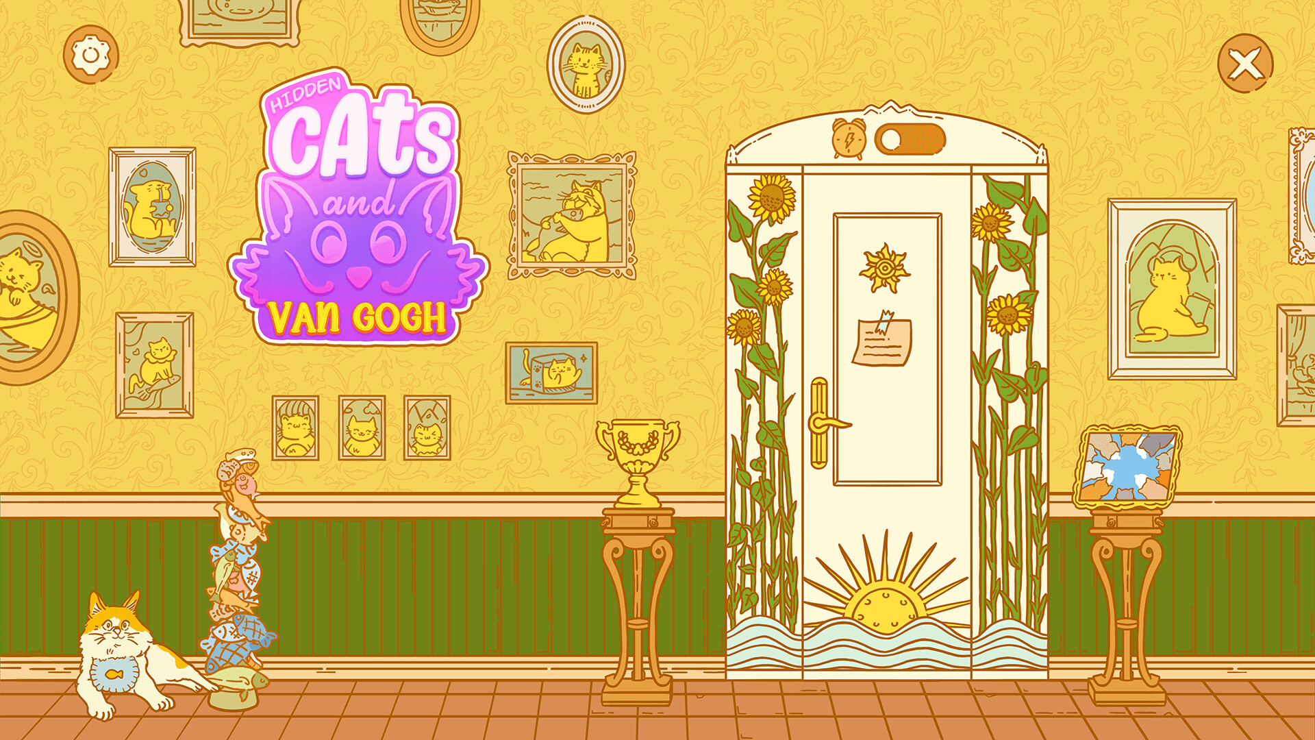 Hidden Cats and Van Gogh Screenshot 0