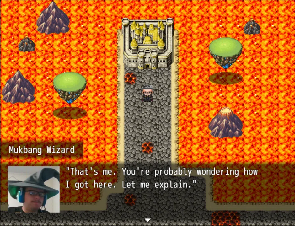 Wizard Mukbang: The Game Screenshot 0