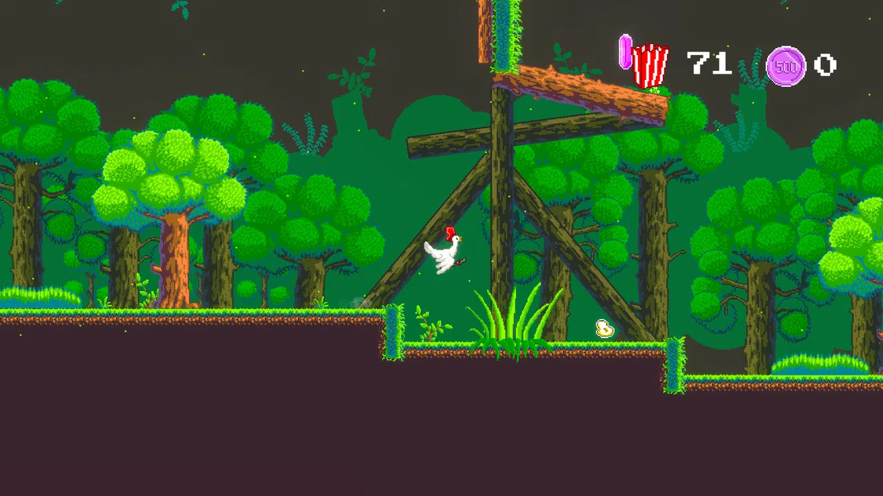 Chicken with Robot Legs Screenshot 0