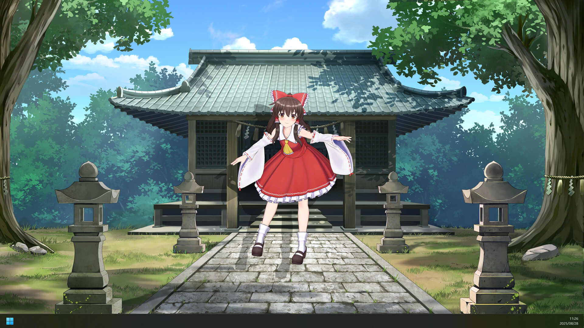 Desktop Mate Hakurei Reimu DLC Screenshot 2