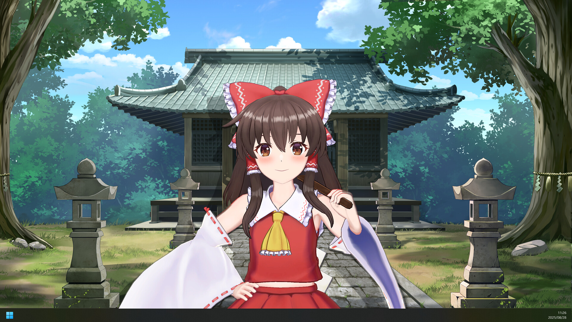 Desktop Mate Hakurei Reimu DLC Screenshot 0