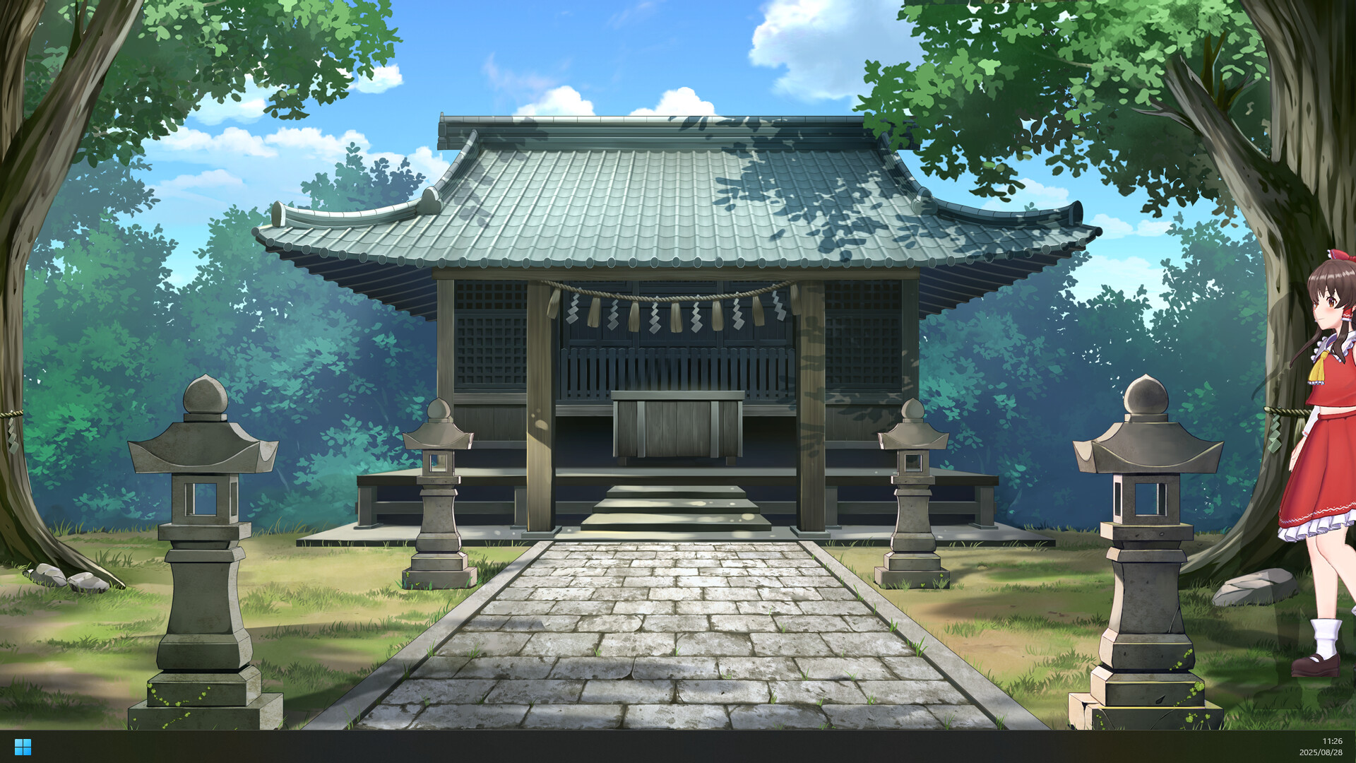 Desktop Mate Hakurei Reimu DLC Screenshot 1